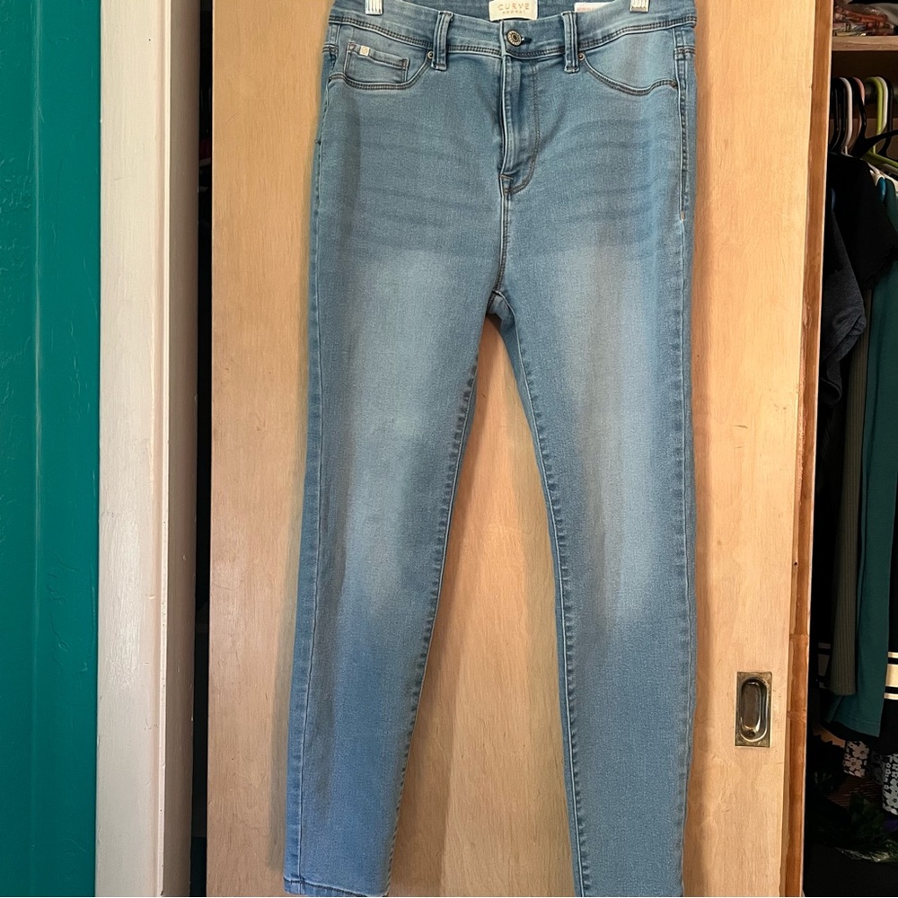 Curve appeal Light Blue jeggings
